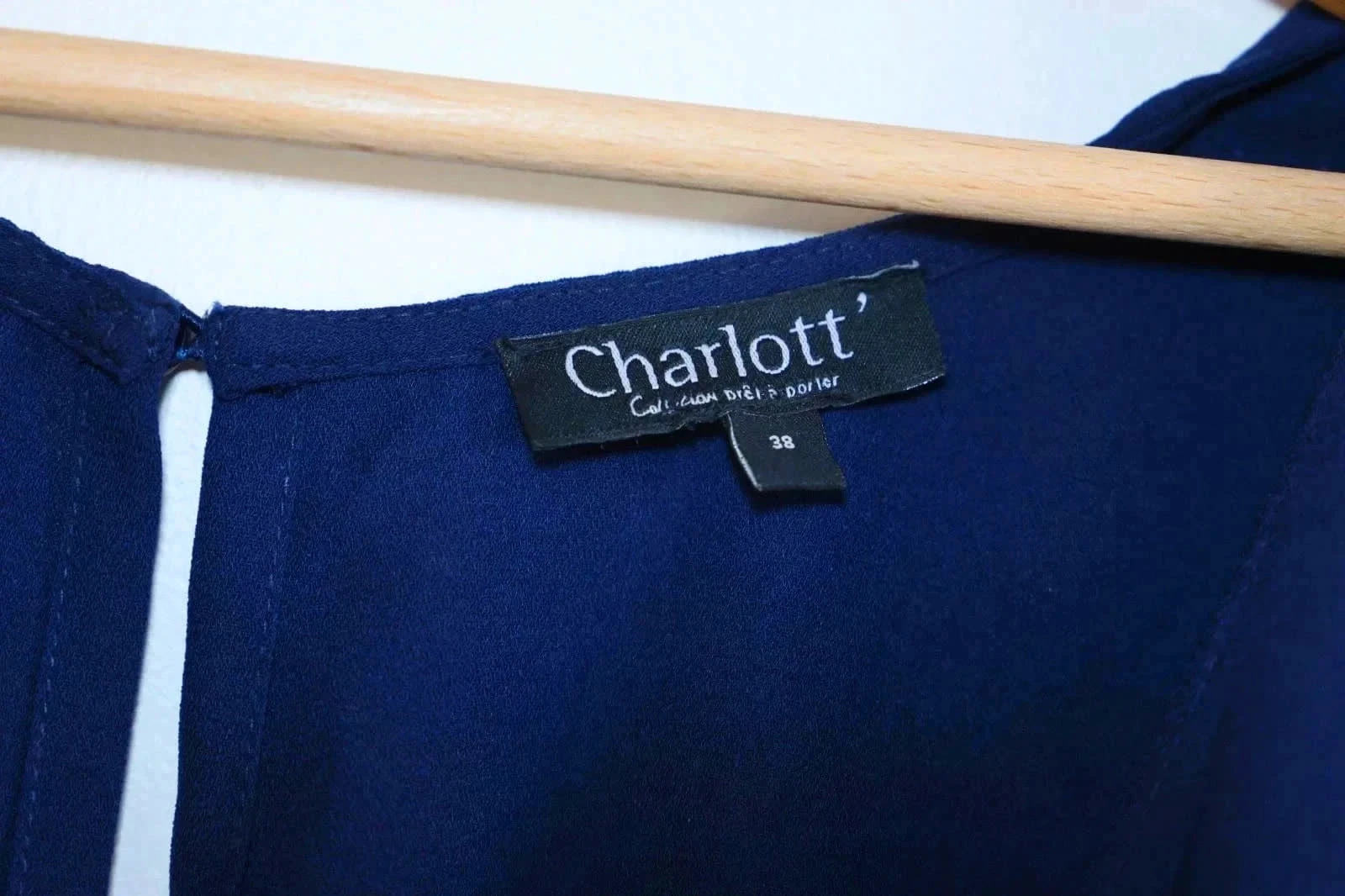 C35 navy jumpsuit Charlott 38 – photo 4